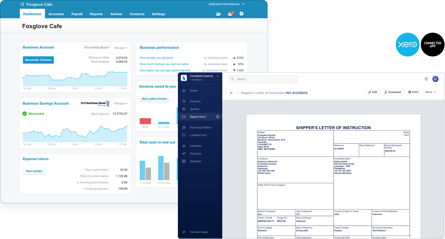 Export Document Management Software